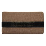 Portofel pentru tutun confectionat din material textil premium cu tava pentru rulat din lemn inclusa marca RioTabak Canvas